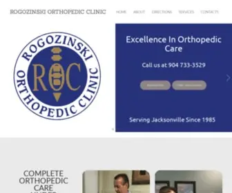 Rogozinskiortho.com(Rogozinskiortho) Screenshot