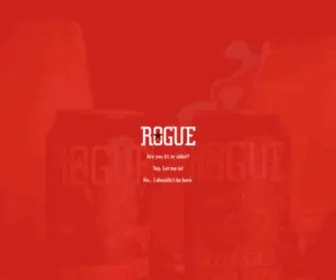 Rogue.com(Rogue Ales & Spirits) Screenshot