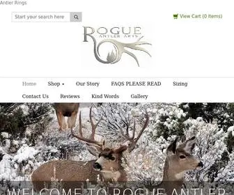 Rogueantlerarts.com(Rogue Antler Arts) Screenshot