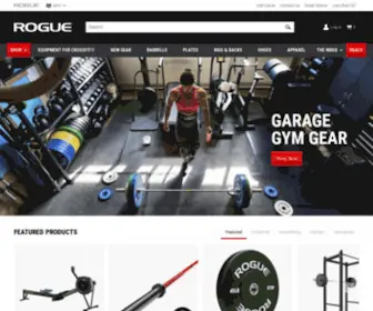 Rogueapo.com(Rogue Fitness) Screenshot