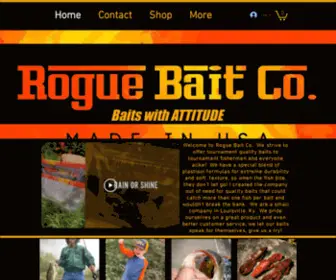 Roguebaitco.com(Custom Baits) Screenshot