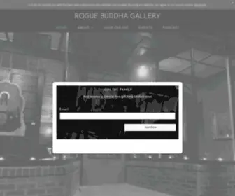 Roguebuddha.com(Rogue Buddha Gallery) Screenshot