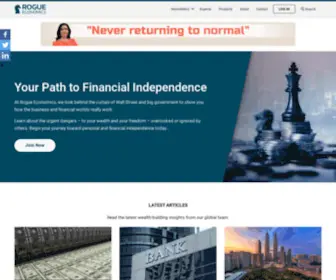 Rogueeconomics.com(Financial Independence) Screenshot