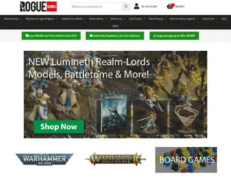 Roguegames.co.uk(Cheap Warhammer & Board Games With FREE Delivery) Screenshot