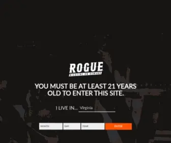 Roguenicotine.com(Rogue Nicotine on Demand) Screenshot