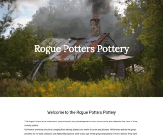 Roguepotters.com(Rogue Potters Pottery) Screenshot