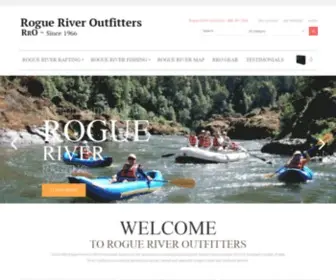 Rogueriveroutfitters.com(Rogue River Outfitters) Screenshot