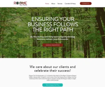 Roguetax.com(Business Consulting) Screenshot