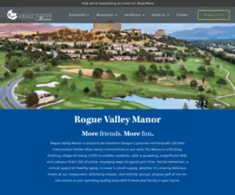 Roguevalleymanor.org(Roguevalleymanor) Screenshot