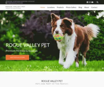 Roguevalleypet.com(Premium Pet Food & Supplies) Screenshot