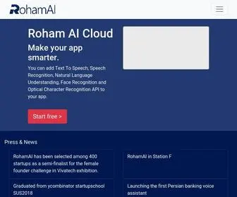 Rohamai.com(Roham®) Screenshot