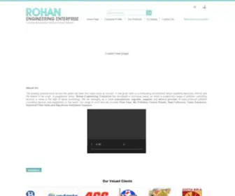 Rohanengg.com(ROHAN ENGINEERING ENTERPRISE) Screenshot