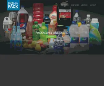 Rohapack.com(Roha Pack) Screenshot