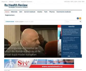 Rohealthreview.ro(Ro Health Review) Screenshot