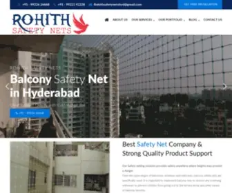 Rohithsafetynets.com(ROHITH SAFETY NETS) Screenshot