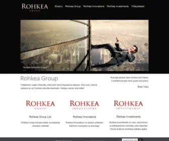 Rohkeagroup.fi(Rohkea Group Ltd) Screenshot