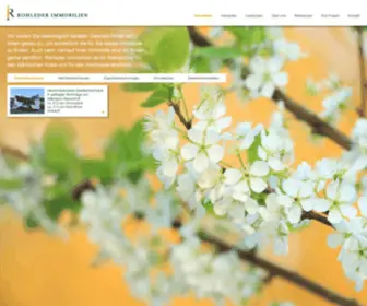 Rohleder-Immobilien.de(Einfamilienhäuser) Screenshot