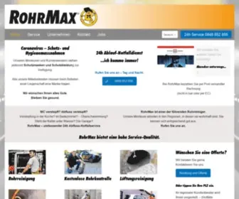 Rohrmax.ch(RohrMax AG) Screenshot