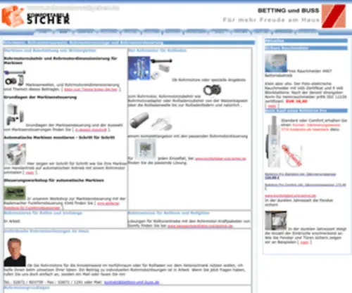 Rohrmotor-Ratgeber.de(Wintergärten) Screenshot