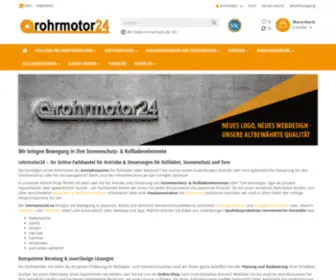 Rohrmotor24.eu(Antriebe und Steuerungen für Rolläden) Screenshot
