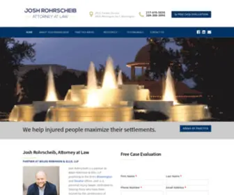 Rohrscheiblaw.com(Attorney at Law) Screenshot