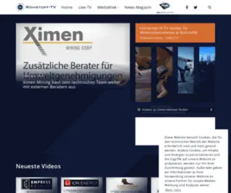 Rohstoff-TV.com(Der TV Kanal im Rohstoffsektor) Screenshot