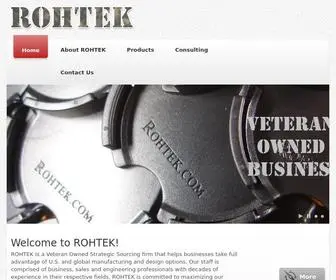 Rohtek.com(ROHTEK) Screenshot