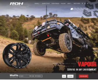 Rohwheels.com.au(Alloy Wheels) Screenshot