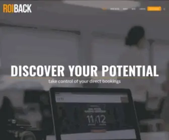 Roiback.com(Booking engine for hotels) Screenshot