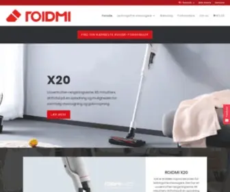 Roidmi.dk(Cordless Vacuuming) Screenshot