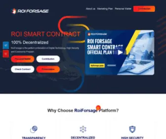 Roiforsage.space(DApp) Screenshot