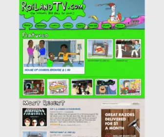 Roilandtv.com(Cartoons) Screenshot