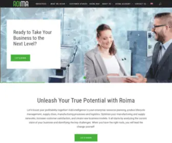 Roimaint.com(Roima Intelligence) Screenshot