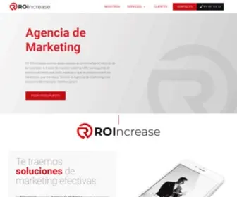 Roincrease.net(Consultoria de Marketing Digital en Madrid) Screenshot