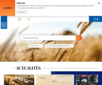Roissypaysdefrance.fr(Roissy Pays de France) Screenshot