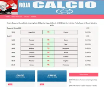 Rojacalcio.com(Roja Calcio) Screenshot