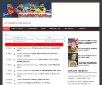 Rojadirectalive.net(Roja Directa Live) Screenshot