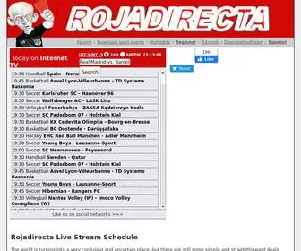Rojadirectaorg.com(Rojadirecta in Italiano) Screenshot
