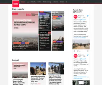 Rojavainformationcenter.com(Rojavainformationcenter) Screenshot