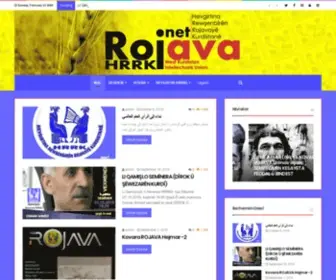 Rojava.net(Hevgirtina Rewşenbîrên Rojavayê Kurdistanê) Screenshot