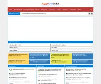 Rojgarforindia.com(Rojgar For India) Screenshot