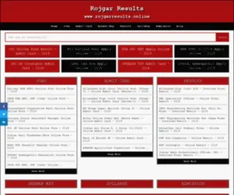 Rojgarresults.online(Rojgar Results here find all Rojgar Results) Screenshot