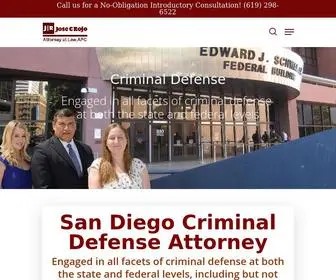 Rojocriminaldefense.com(San Diego Criminal Defense Attorney) Screenshot