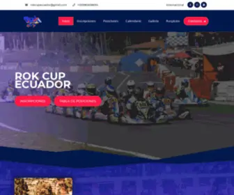 Rokcupecuador.com(RokCup) Screenshot