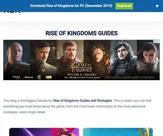 Rok.guide(Top 10 Rise Of Kingdoms Guides) Screenshot