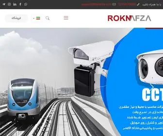 RoknafZa.com(صفحه اصلی) Screenshot