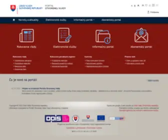Rokovania.sk(Portal OV) Screenshot