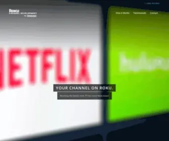 Rokuchanneldevelopment.com(Create a Professional Roku Channel) Screenshot