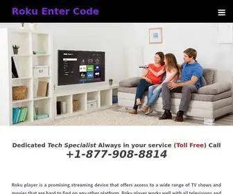 Rokuentercode.com(Www roku com Link) Screenshot