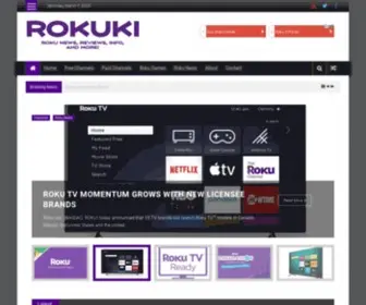 Rokuki.com(Roku News) Screenshot